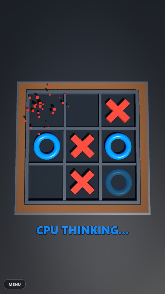 Vanishing Tic-Tac-Toe